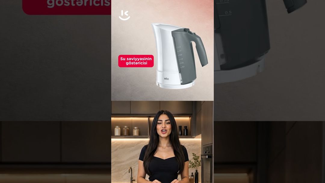 Çaydan Braun WK300 Ağ — Mətbəx texnikası, Bakı (2)