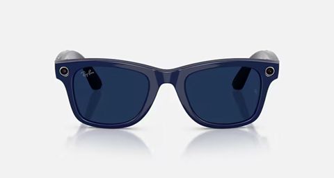 Ray-Ban Meta Wayfarer Gen 2 - Shiny Cosmic Blue / Transitions Sapphire — Bakı