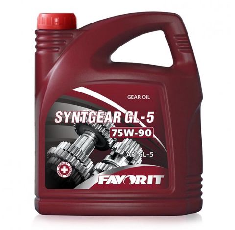 Sürətlər qutusu üçün yağ Favorit API GL-5 SAE 75W-90 4 lt — Bakı