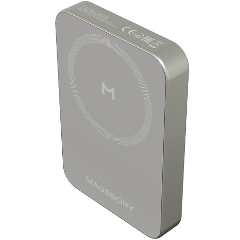 Power Bank Magssory 15W 10000 mAh PBN021 Titanium — Powerbank-lər, Bakı (2)