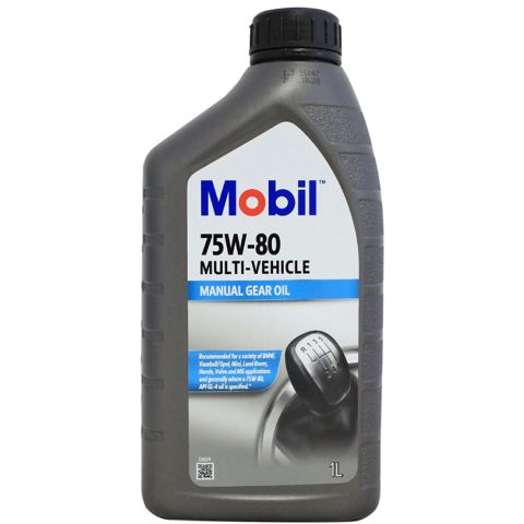Sürətlər qutusu üçün yağ Mobil 75W80 Multi Vehicle 1 lt — Bakı