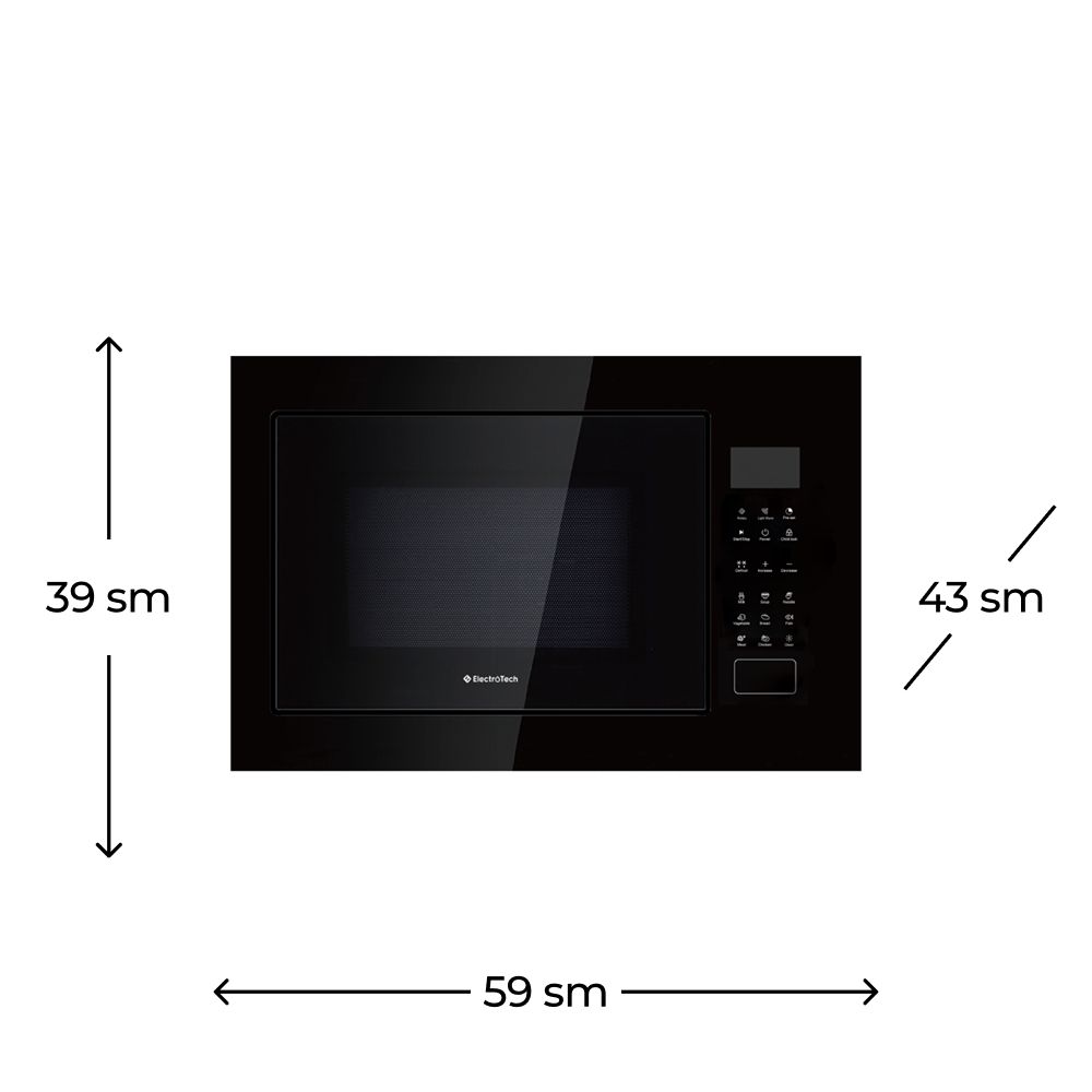 Mikrodalğalı soba Electrotech MW ET626 — Mətbəx texnikası, Bakı (3)