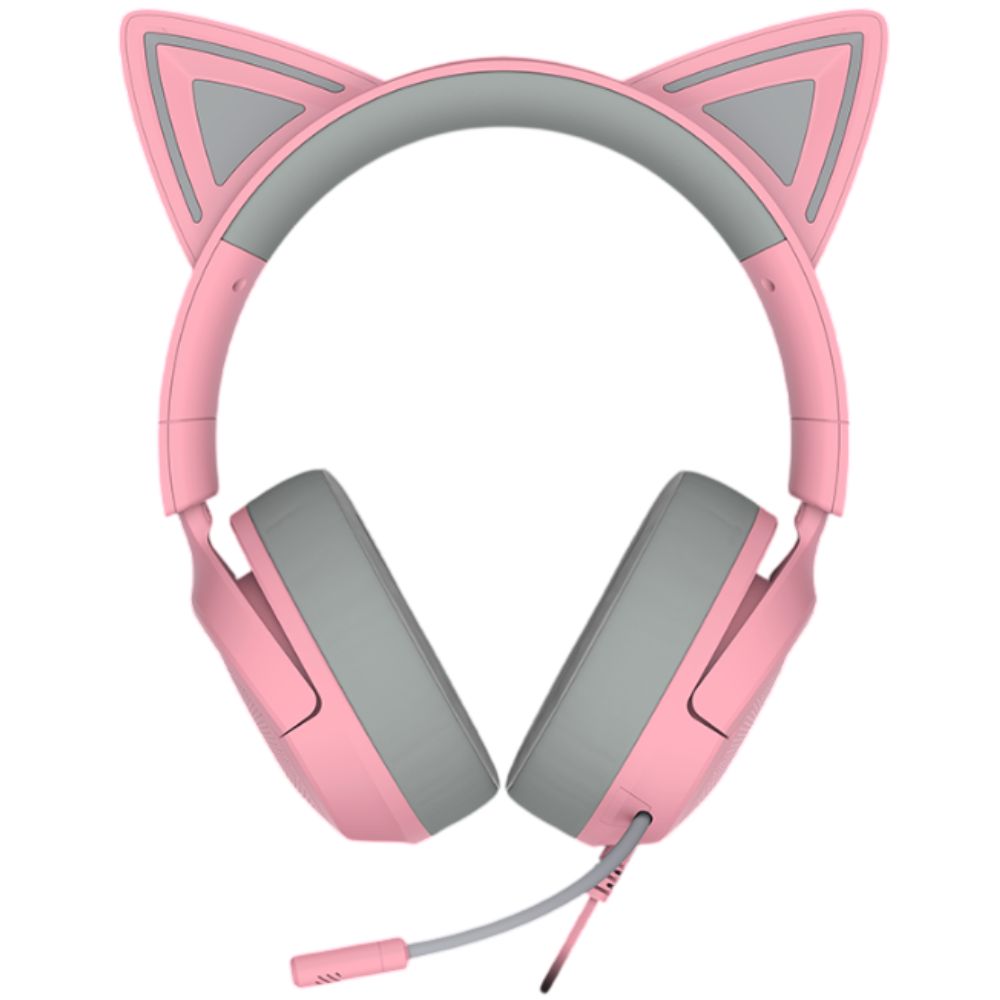 Qulaqlıq Razer Kraken Kitty V3 X RZ04-05350100-R3M1 Quartz — Simli qulaqlıqlar, Bakı