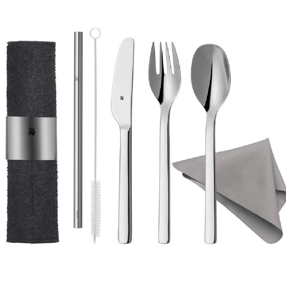 Çəngəl qaşıq bıçaq dəsti WMF My to Go 3201019442 — Mallar, Bakı (3)