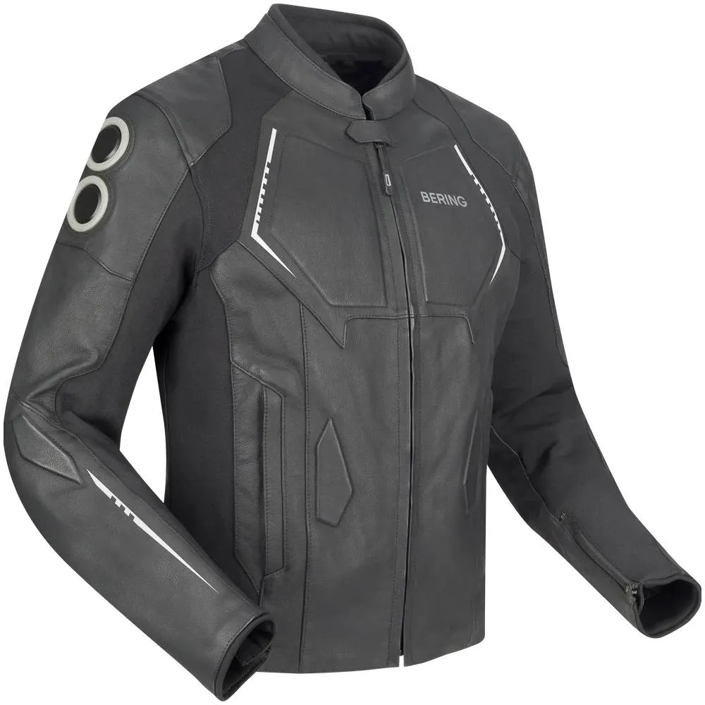 Gödəkçə berıng jacket radıal BCB609 black/whıte (l) — Bakı