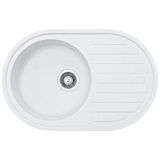 Mətbəx çanağı Franke ROG 611 3 1/2 NWK REV WRO Mwhıte / 114.0028.645 — Кухонные мойки