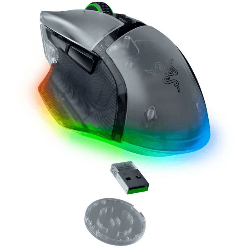 Gaming Mouse Razer Basilisk V3 Pro 35K RGB Phantom Edition RZ01-05240400-R3G1 White — Klaviaturalar və siçanlar, Bakı (3)