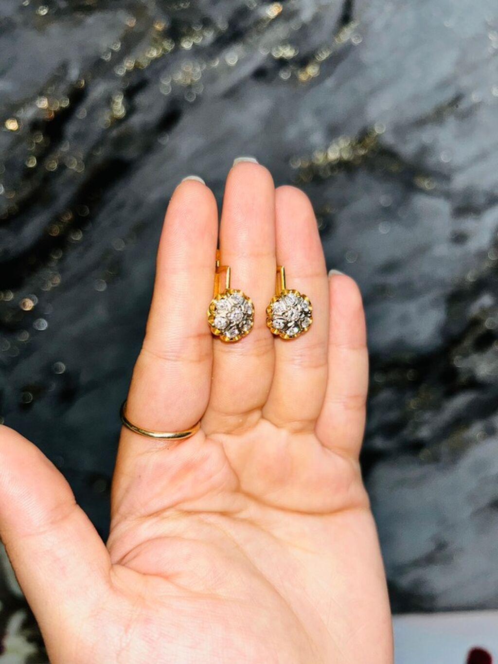 Sırğa, 750 Əyar, 8 g — Aksesuarlar, Xırdalan (2)
