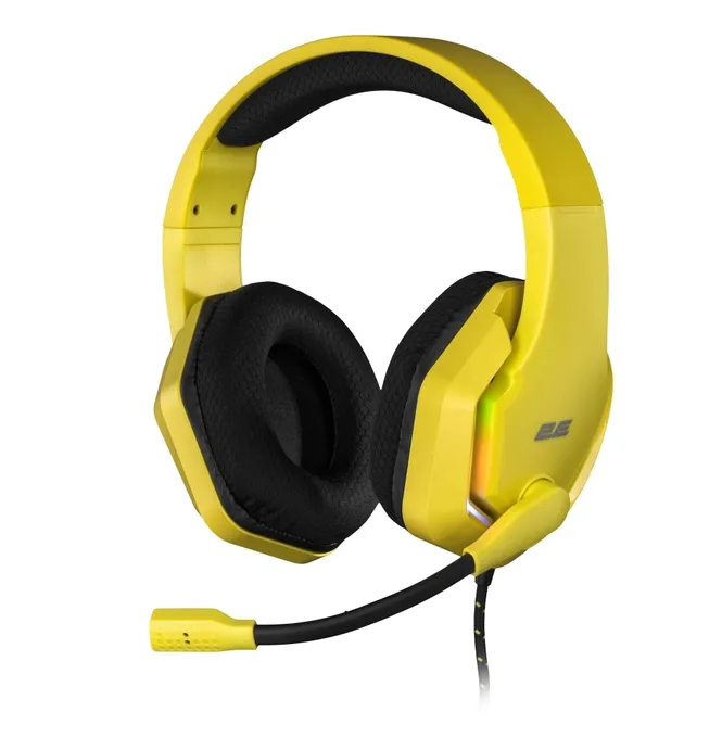 Oyun üçün simli qulaqlıq 2E HG315 RGB USB 7.1 Yellow