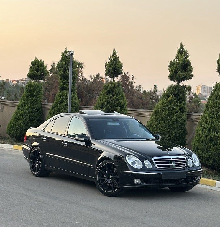 Mercedes E 320, 3.2 L, 2004 il, 281 500 km — Avtomobillər, Bakı (3)