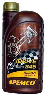 Mühərrik yağı Pemco Idrive 345 SAE 5W-30 1L Special — Моторные масла