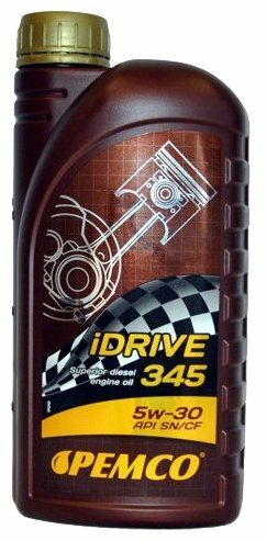 Mühərrik yağı Pemco Idrive 345 SAE 5W-30 1L Special — Bakı