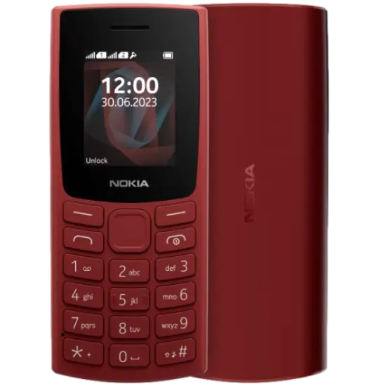Nokia 105 DualSim (2023) Red — Bakı
