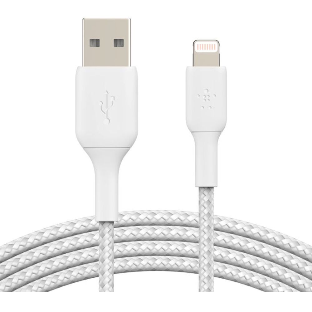 Naqil Belkin Lightning to USB Type-A CAA002BT2MWH White — Mallar, Bakı (3)