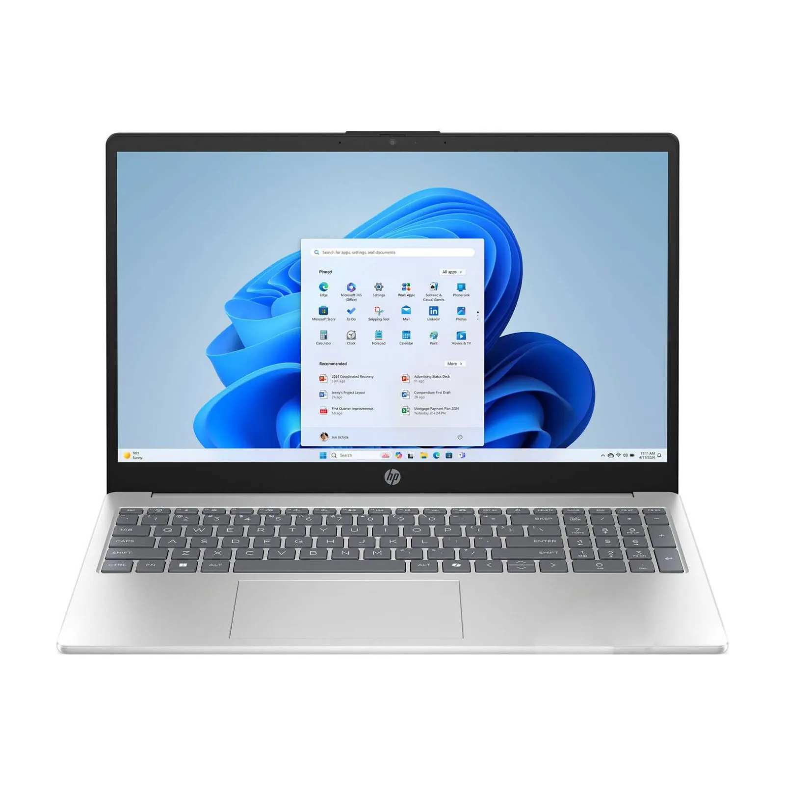 Notbuk HP 15-FC0146DX AMD ryzen 5 7520U/8GB DDR5/512GB/15.6/TOUCH/WIN11 (C0CL9UA) — Bakı