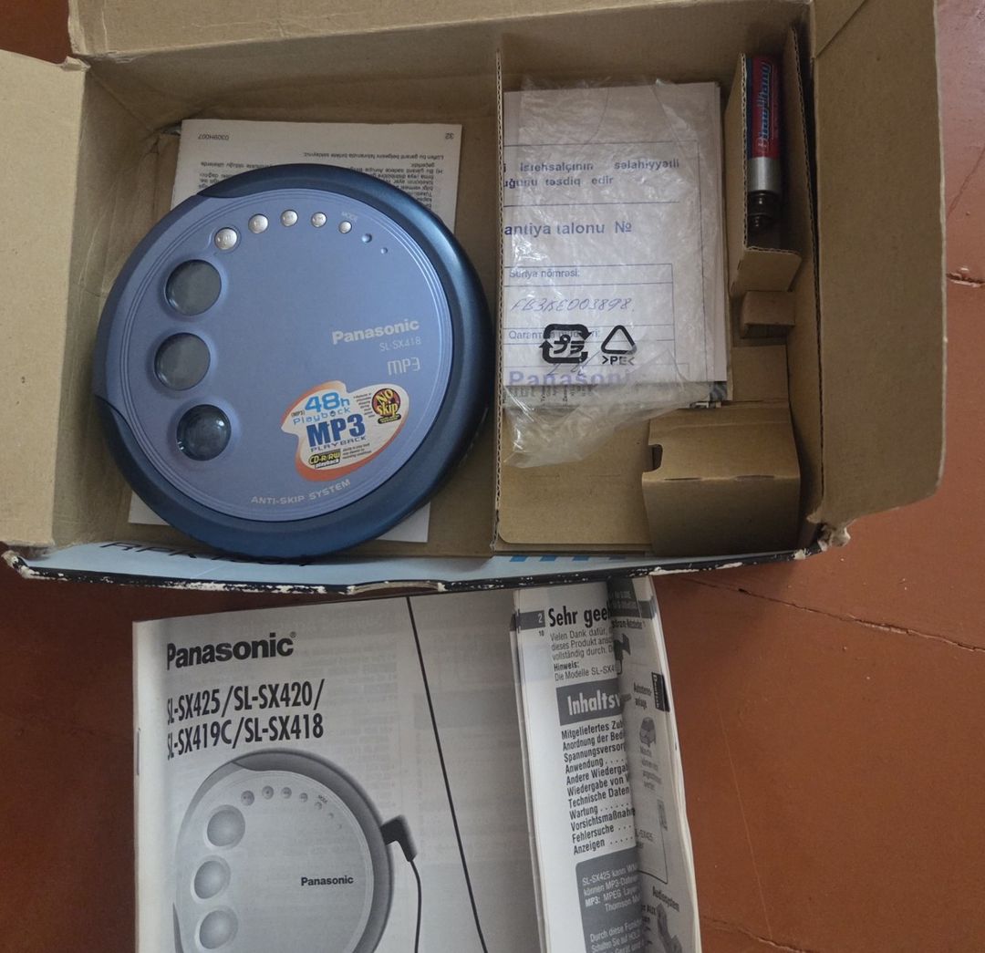 Panasonic MP3 portativ pleyer — Elektronika, Bakı (4)