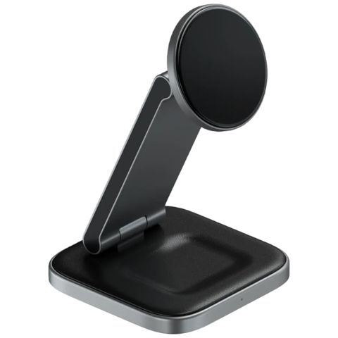 Simsiz enerji toplama cihazı Satechi 3in1 Foldable Qi2 ST-Q31FM-EA Space Gray — Bakı