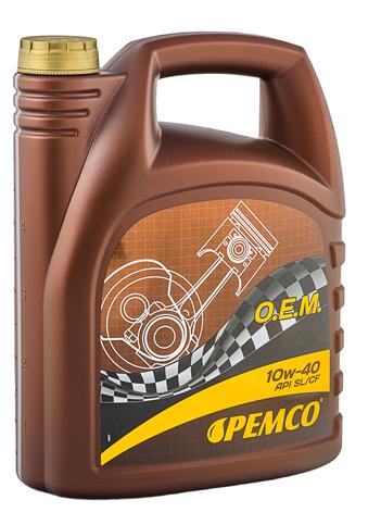 Mühərrik yağı Pemco 0262 O.E.M SAE 10W-40 5L Special — Bakı