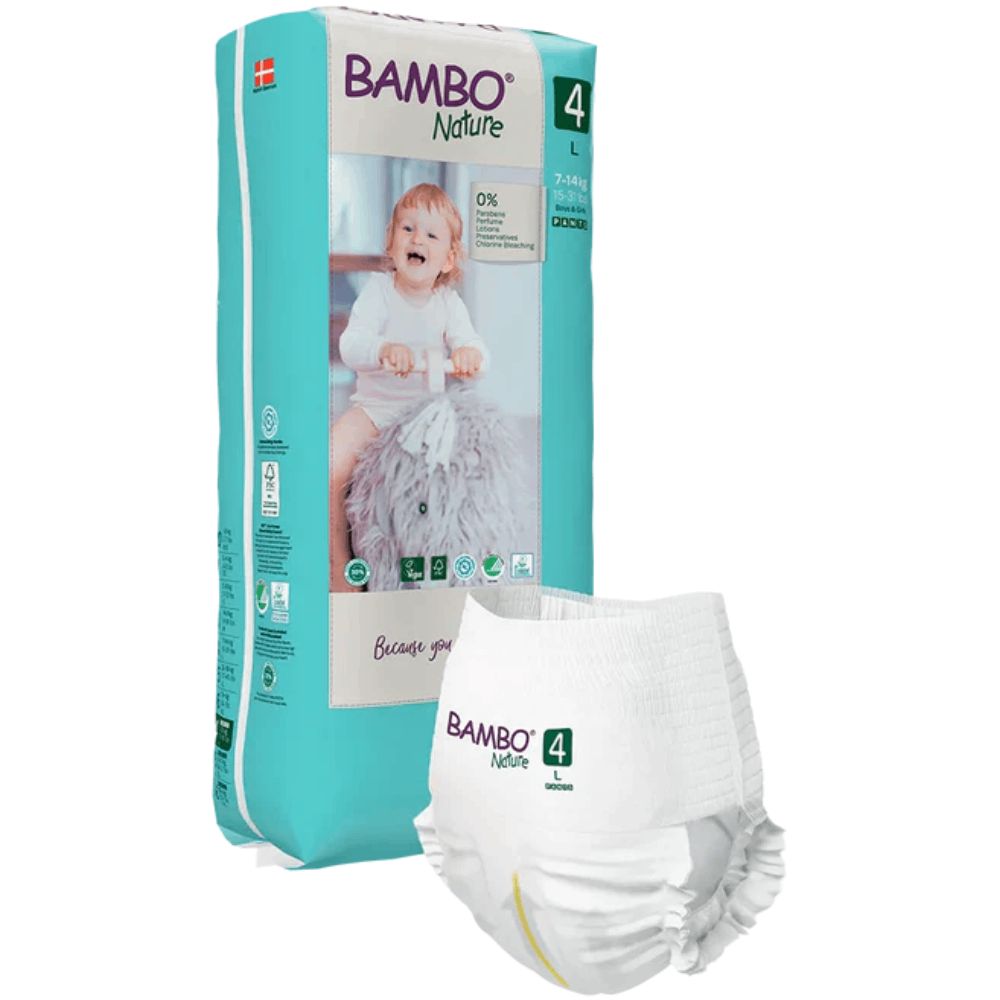 Uşaqlar üçün tuman bezləri Bambo Nature 4 40 ədəd 100002135450 — Mallar, Bakı (2)