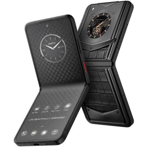 Vertu IronFlip YG Allı 12/512 GB Basalt Black — Bakı