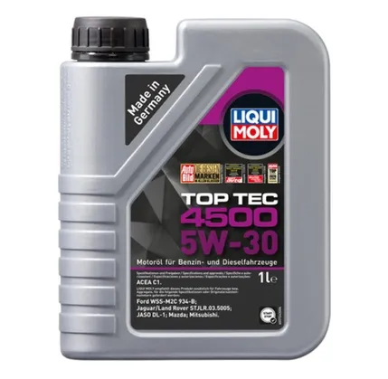 Avtomobil mühərrik yağı Liqui Moly Top Tec 4500 5W-30 1L (2317/3724) — Engine oils