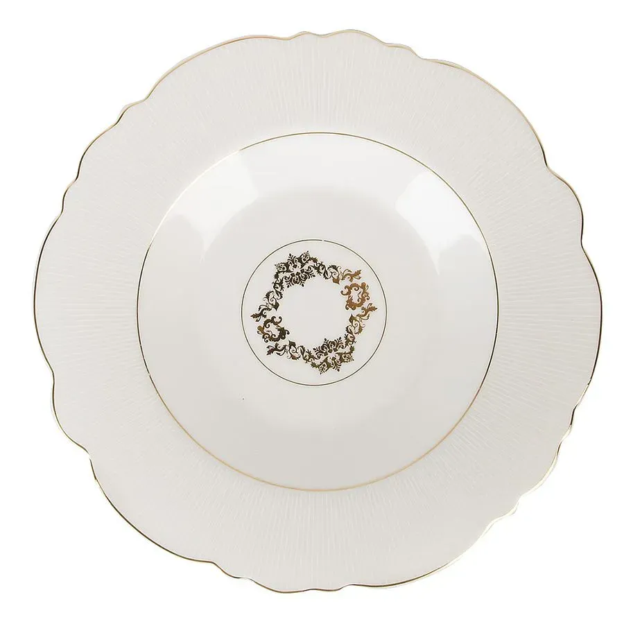 Dərin Boşqab Nouvelle Home White chic 22 sm (970018) — Dining tableware