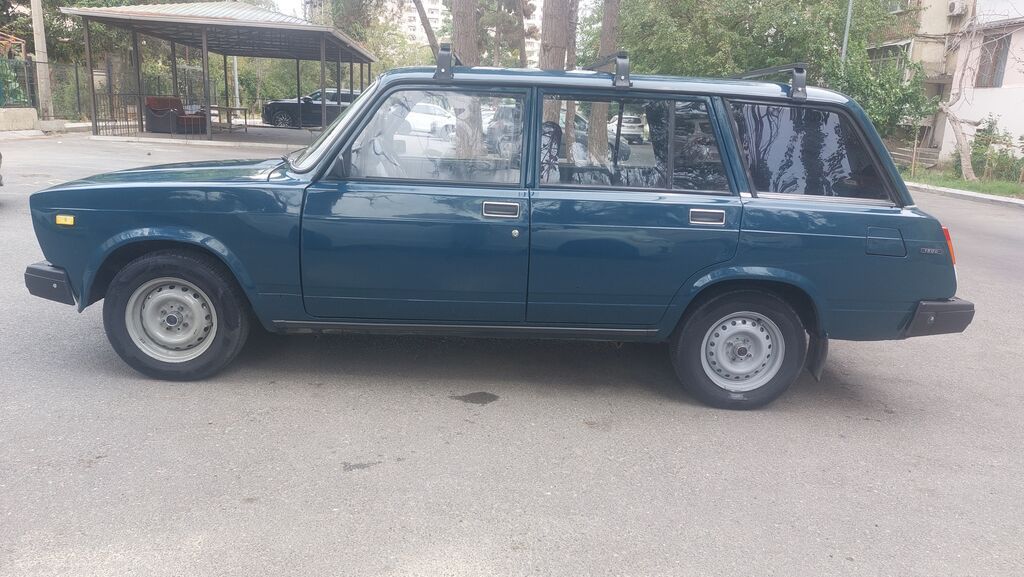 Lada 2104 universal - Kuzov: 5 qapılı universal, tünd mavi rəng — Avto, Bakı (4)