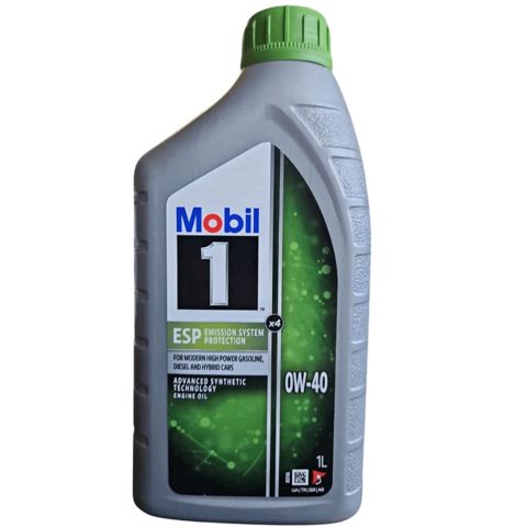 Mühərrik yağı Mobil 1 ESP X4 0W40 1 lt — Bakı