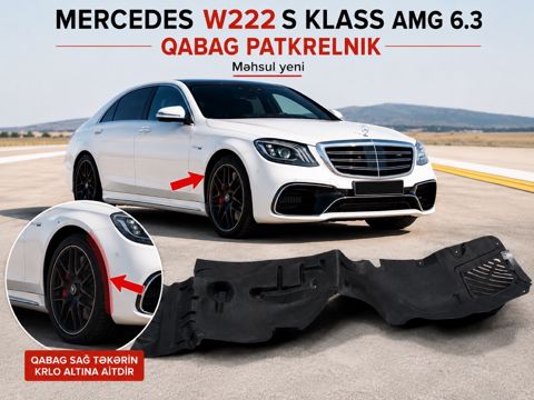 Mercedes W222 S-Class qanadaltlığı — Bakı
