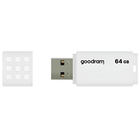 Fleş kart Goodram 64 GB USB 2.0 White UME2 5908267935699 — Bakı