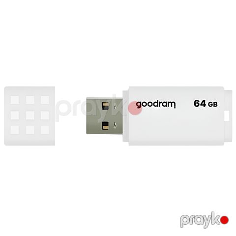 Fleş kart Goodram 64 GB USB 2.0 White UME2 5908267935699 — Bakı