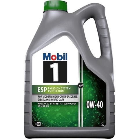 Mühərrik yağı Mobil 1 ESP X4 0W40 5 lt — Bakı