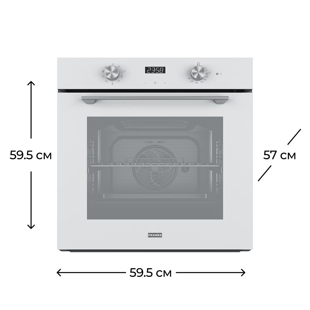Soba Franke FMA 86 H WH — Fırın kamerası, Bakı (2)