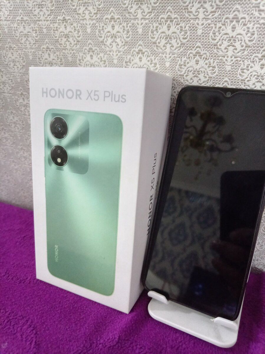 Honor X5 Plus Midnight Black 64GB/4GB — Smartfonlar, Bakı (3)