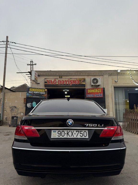 BMW 750, 4.8 L, 2007 il, 309 000 km — Avtomobillər, Bakı (7)