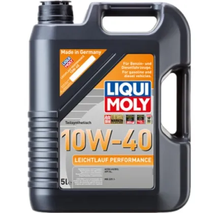 Avtomobil mühərrik yağı Liqui Moly Leichlauf Performance 10W-40 5L (2536) — Bakı