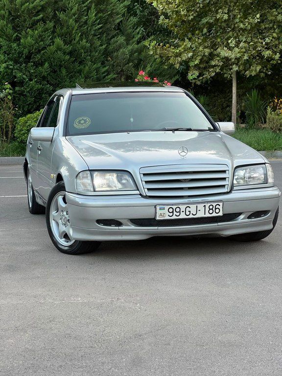 Mercedes C 200, 2.0 L, 1998 il, 391 761 km — Avtomobillər, Şirvan (2)