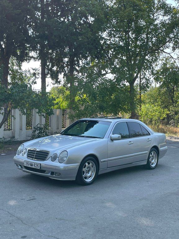 Mercedes E 220, 2.2 L, 1999 il, 600 000 km — Avtomobillər, Mingəçevir (8)