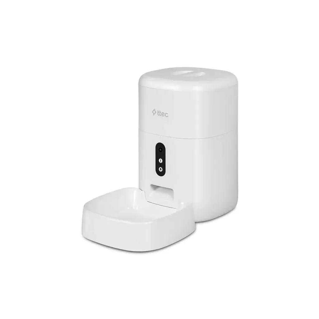 Heyvan bəsləyici Ttec Foodie Automatic Wi-Fi Smart Cat/Dog Feeder- with camera (2EHB01) — Bakı