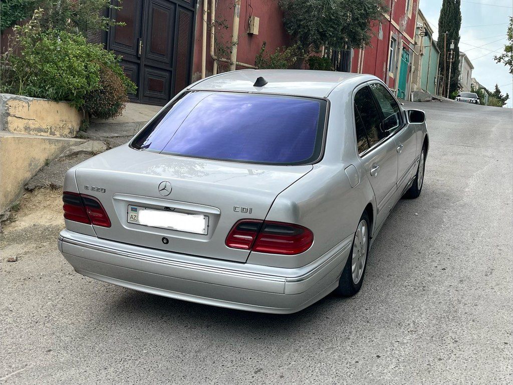 Mercedes E 220, 2.2 L, 2000 il, 440 000 km — Avtomobillər, Bakı (7)