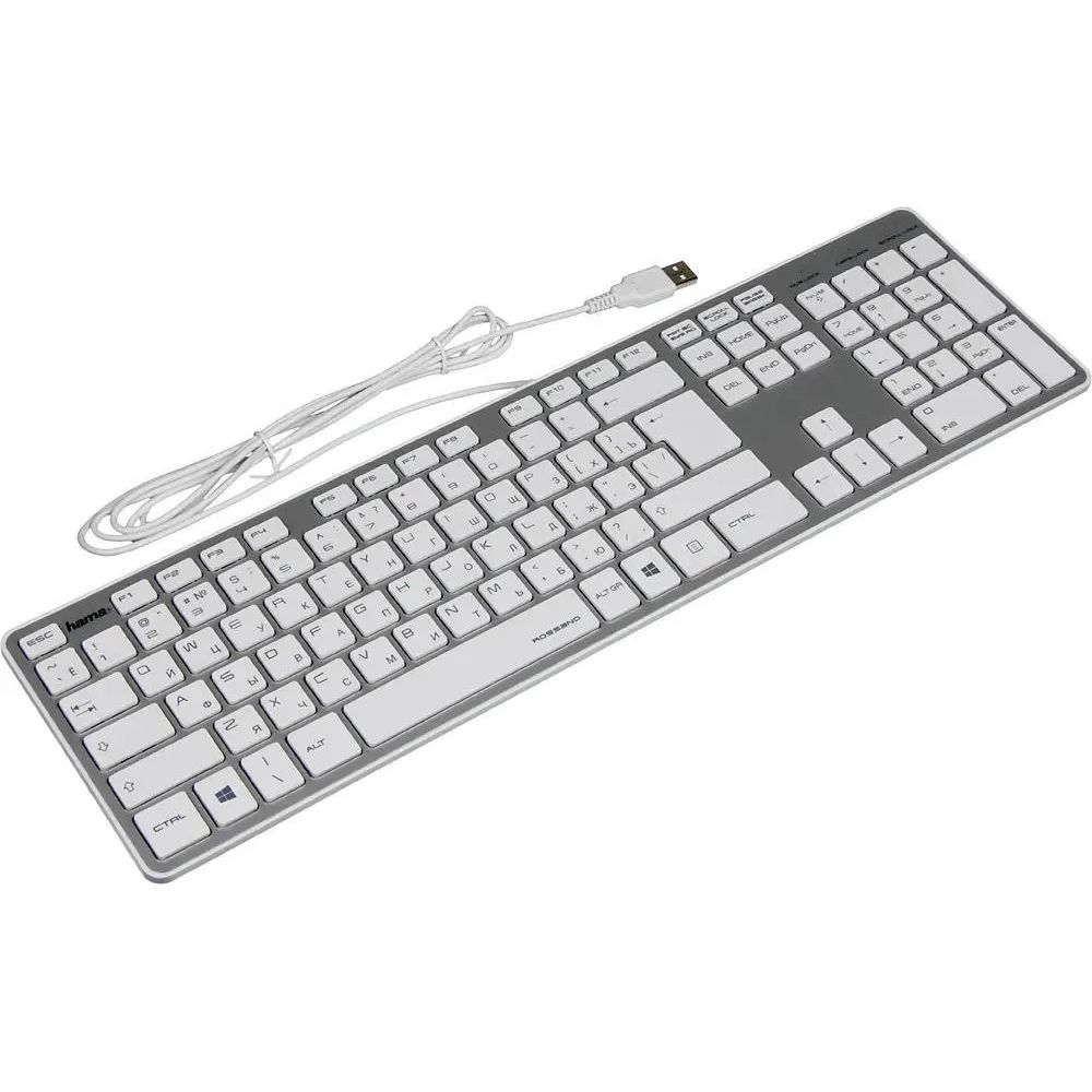 Klaviatura Hama Rossano Grey — Klaviaturalar və siçanlar, Bakı (2)