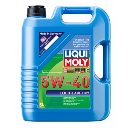 Avtomobil mühərrik yağı Liqui Moly Leichtlauf HC7 5W-40 5L (1347/2309) — Bakı