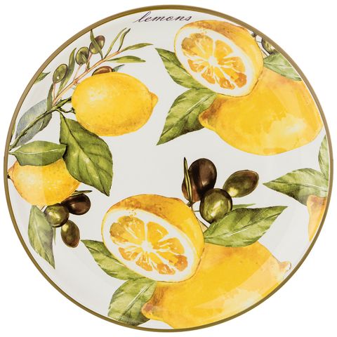 Boşqab Agness Limon 26x26x3 sm — Столовая посуда