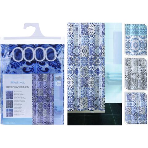 Hamam üçün pərdə Koopman CY2100960 180x180 sm 1 ədəd — Bakı