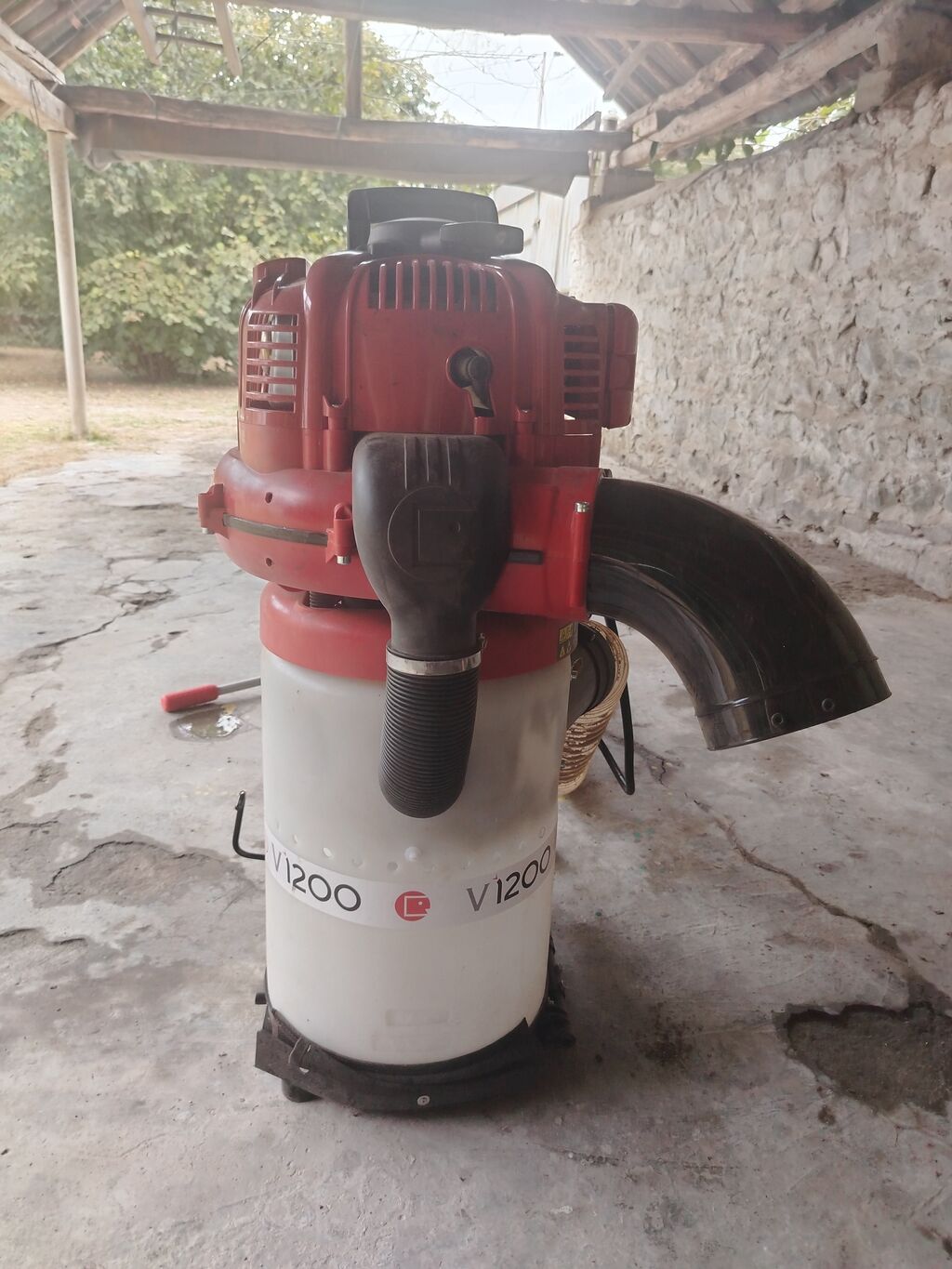 Cifarelli V1200 benzinli çiyin tipli vakuum toplayıcı - Marka/model — Kənd təsərrüfatı avadanlığı, Oğuz (9)