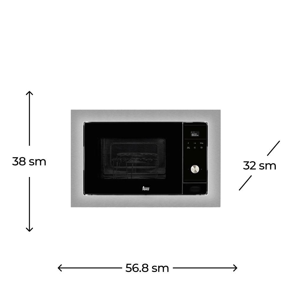 Mikrodalğalı soba Teka MWS 20 BIS — Mətbəx texnikası, Bakı (3)