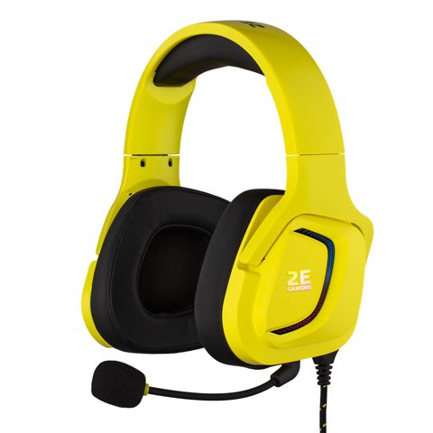 Gaming Headset 2E HG340 7.1 Yellow / 2E-HG340YW-7.1 — Bakı