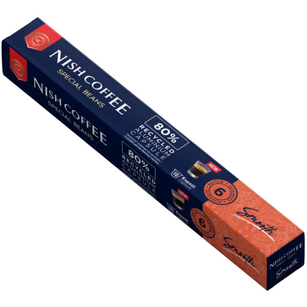 Qəhvəbişirən üçün kapsul Nish Nespresso Smooth 10 ədəd 8683583873364 — Mətbəx texnikası, Bakı (2)
