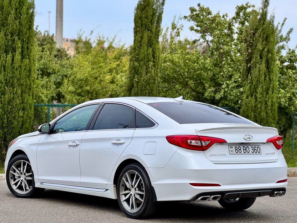 Hyundai Sonata, 2.0 L, 2016 il, 124 000 km — Avtomobillər, Bakı (6)