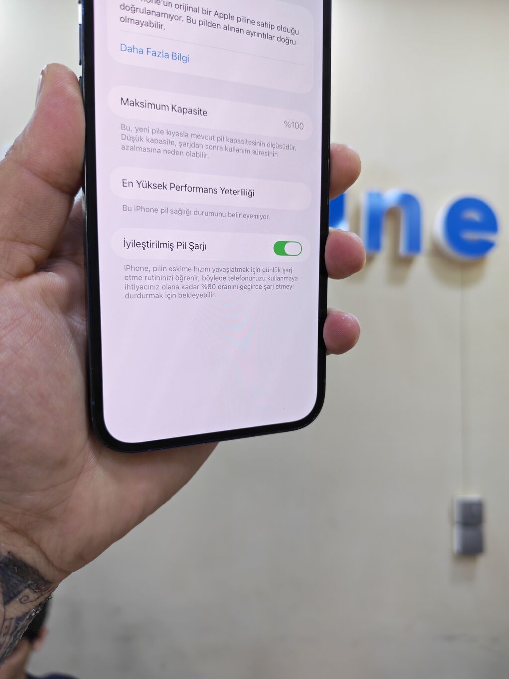 IPhone 13 Pro Max, 128 GB, Sierra Blue, Zəmanət, Simsiz şarj, Face ID — Apple iPhone, Bakı (3)